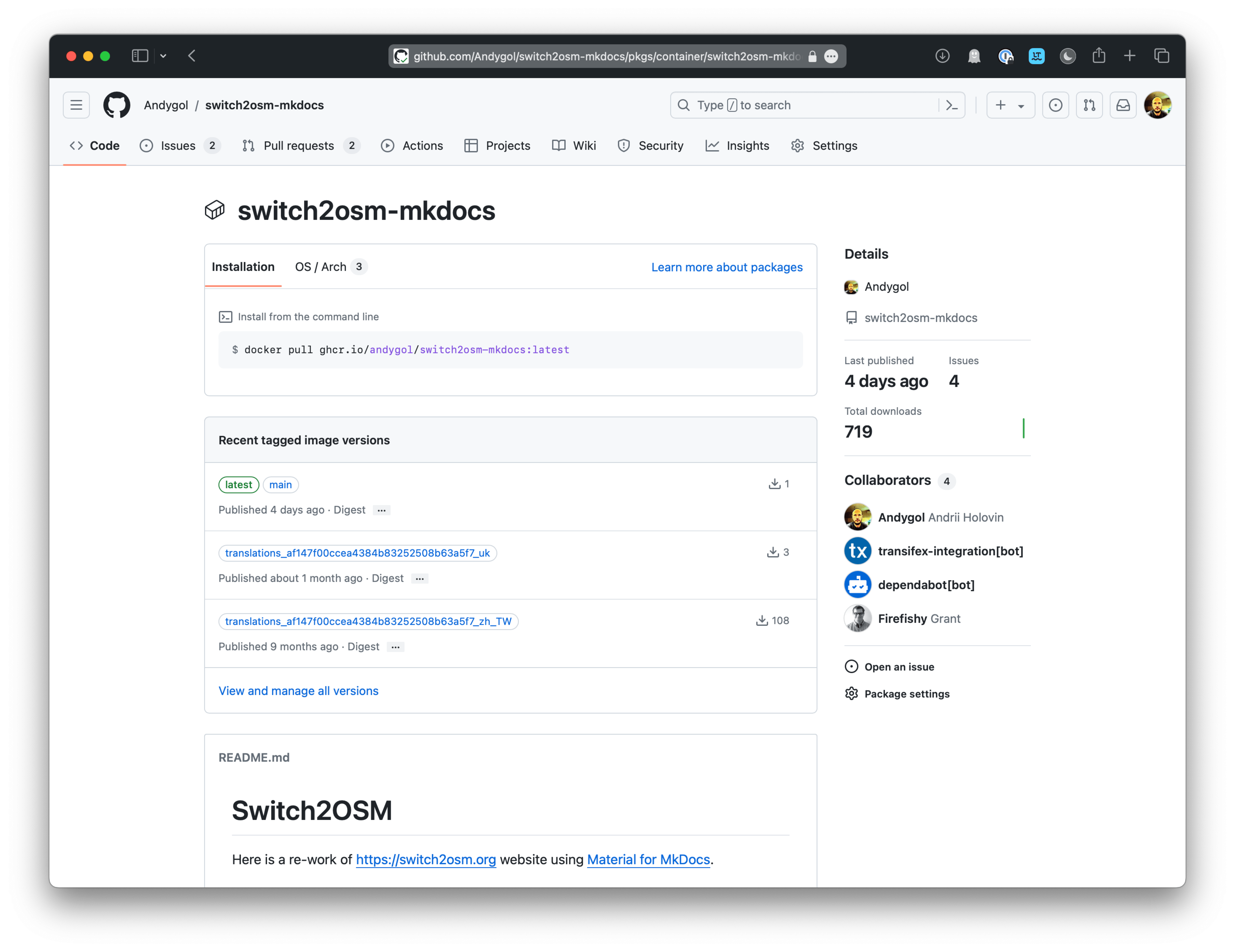 GitHub Container Registry
